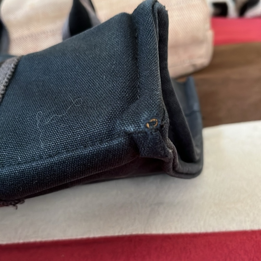 Black Hermes Canvas Tote Bag - Picture 16 of 16